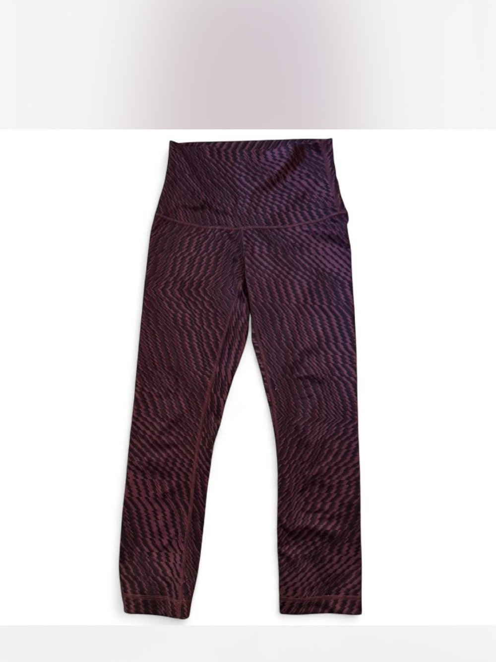 lululemon athletica High-Waist Purple Patterned Leggings